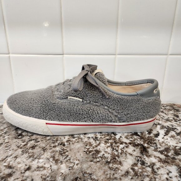 Coach Citysole Fleece Skate Shoe Sneaker C5928 Gray Grey 7.5B - Picture 7 of 15